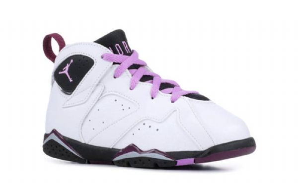 Nike Air Jordan 7 Retro Td Kengät Lapsille Valkoinen Violetti