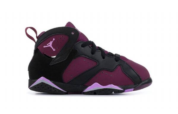 Nike Air Jordan 7 Retro Td Kengät Lapsille Violetti Musta