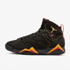 Nike Air Jordan 7 Retrokengät Miehille Musta Punainen