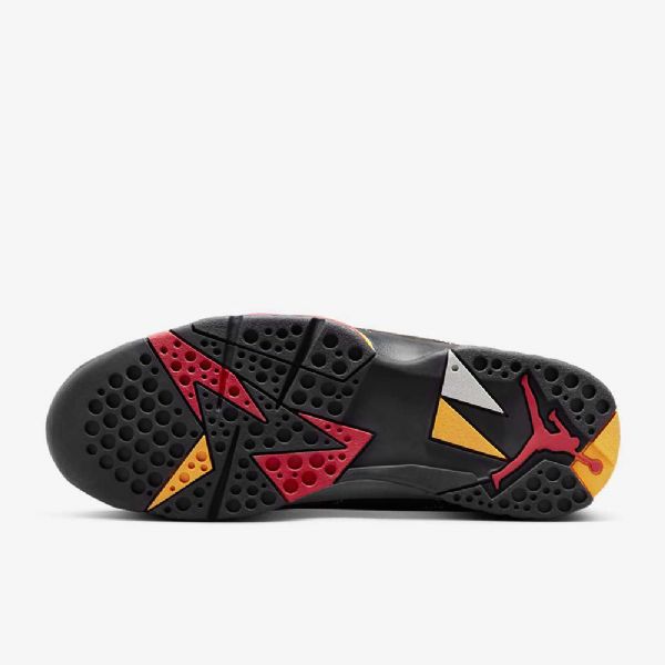 Nike Air Jordan 7 Retrokengät Miehille Musta Punainen