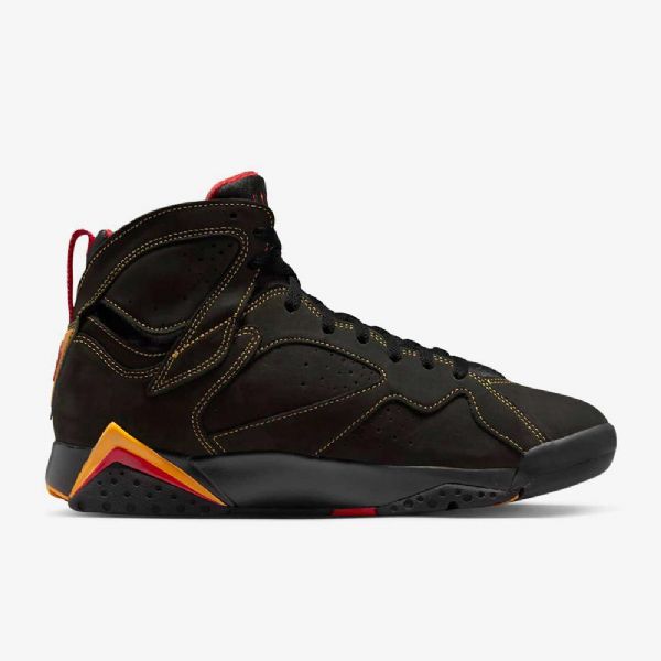 Nike Air Jordan 7 Retrokengät Miehille Musta Punainen