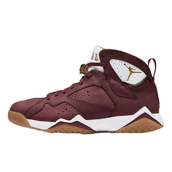 Nike Air Jordan 7 Sikarikengät Miehille Burgundy