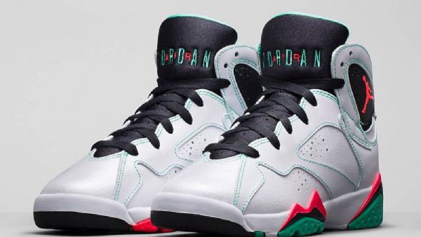 Nike Air Jordan 7 Verde Tyttöjen Kengät Miehille Vihreä Harmaa