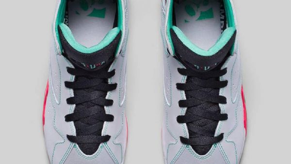 Nike Air Jordan 7 Verde Tyttöjen Kengät Miehille Vihreä Harmaa