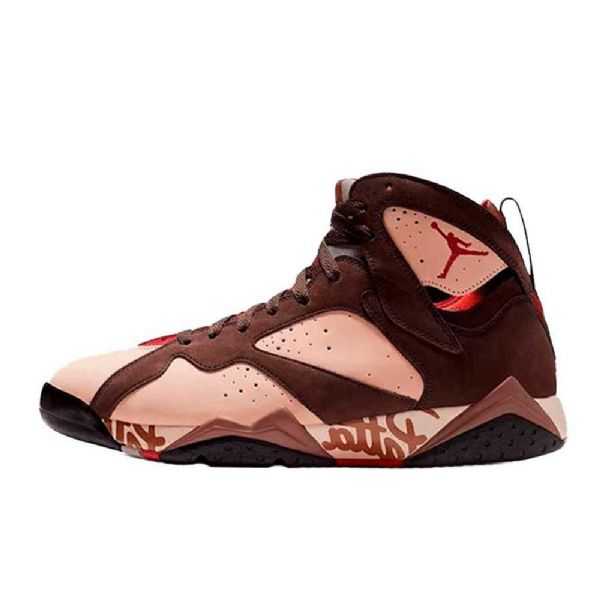 Nike Patta Air Jordan 7 Mahonkikengät Miehille Burgundy