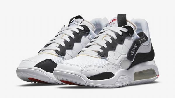 Nike Air Jordan Ma2 Neljä Kengät Miehille Valkoinen Musta Punainen