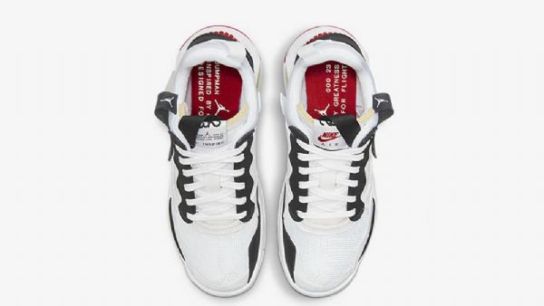 Nike Air Jordan Ma2 Neljä Kengät Miehille Valkoinen Musta Punainen