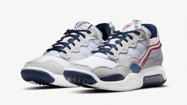Nike Psg Jordan Ma2 Kengät Miehille Valkoinen Punainen Laivastonsininen