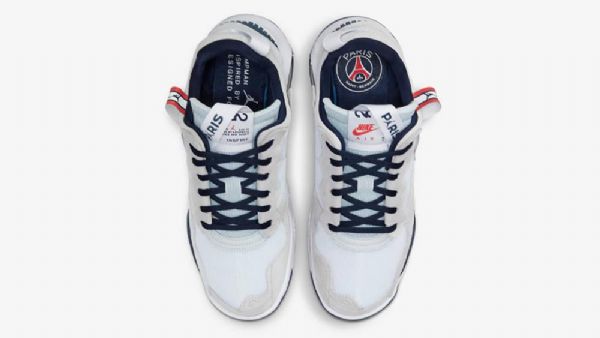Nike Psg Jordan Ma2 Kengät Miehille Valkoinen Punainen Laivastonsininen