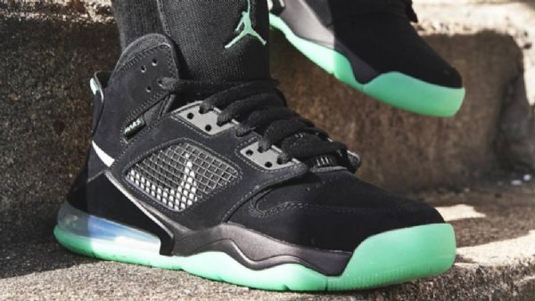 Nike Air Jordan Mars 270 Glow Topit Miesten Kengissä Musta Vihreä