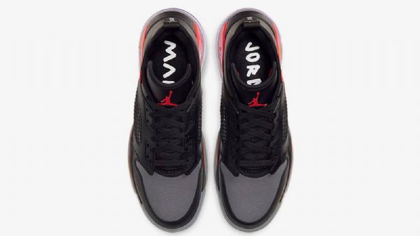 Nike Air Jordan Mars 270 Low Tops Kengät Miehille Musta Punainen
