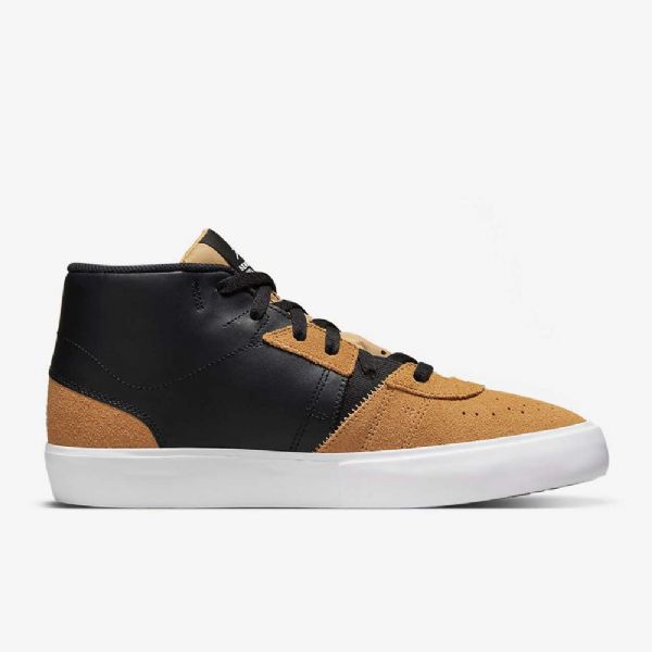 Nike Air Jordan Series Mid Tops Kengät Miehille Musta Kulta Valkoinen