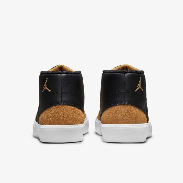 Nike Air Jordan Series Mid Tops Kengät Miehille Musta Kulta Valkoinen