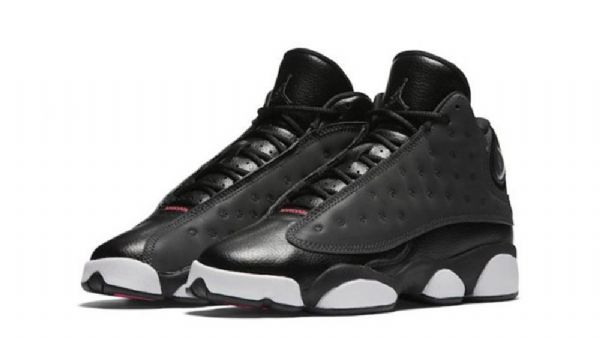 Nike Air Jordan 13 Gs Hyper-kengät Miehille Musta Vaaleanpunainen
