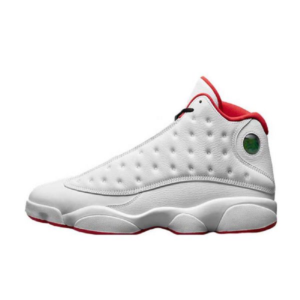 Nike Air Jordan 13 Gs Miesten Kengät Valkoinen Punainen