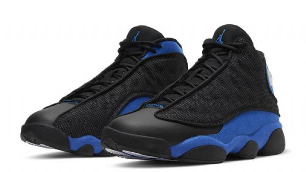 Nike Air Jordan 13 Hyper Royal Kengät Miehille Musta Sininen