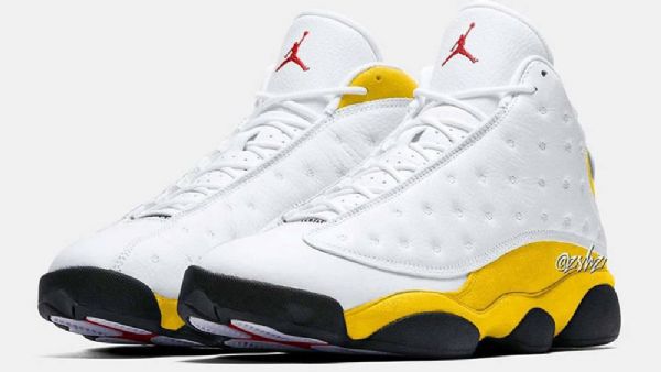 Nike Air Jordan 13 Kengät Miehille Kultaa Valkoinen