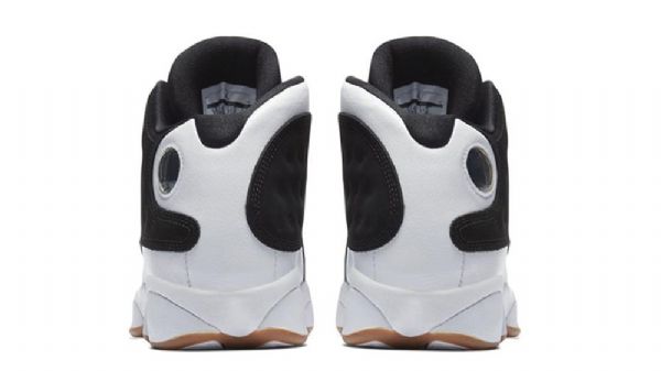 Nike Air Jordan 13 Kengät Miehille Mustavalkoinen