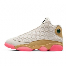 Nike Air Jordan 13 Kiinalaisen Uudenvuoden Vaaleat Norsunpunaiset Miesten Kengät Khaki