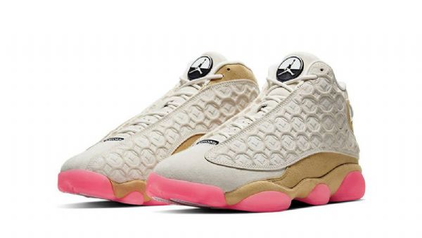 Nike Air Jordan 13 Kiinalaisen Uudenvuoden Vaaleat Norsunpunaiset Miesten Kengät Khaki