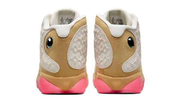 Nike Air Jordan 13 Kiinalaisen Uudenvuoden Vaaleat Norsunpunaiset Miesten Kengät Khaki
