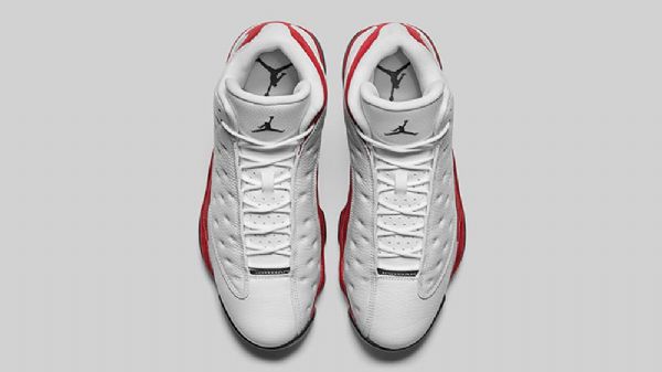 Nike Air Jordan 13 Og Kengät Miehille Valkoinen Punainen