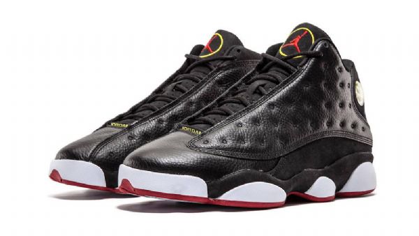 Nike Air Jordan 13 Playoffs Kengät Naisille Mustat