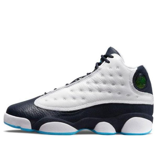 Nike Air Jordan 13 Retro Gs Koripallokengät Miehille Laivastonvalkoinen