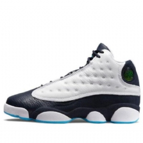 Nike Air Jordan 13 Retro Gs Koripallokengät Miehille Laivastonvalkoinen
