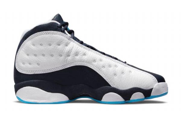 Nike Air Jordan 13 Retro Gs Koripallokengät Miehille Laivastonvalkoinen