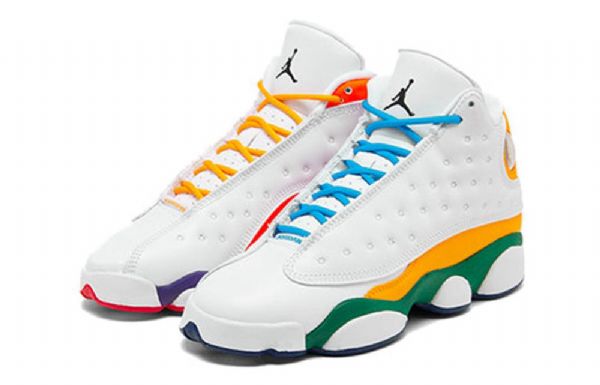 Nike Air Jordan 13 Retro Gs Koripallokengät Miehille Valkoinen
