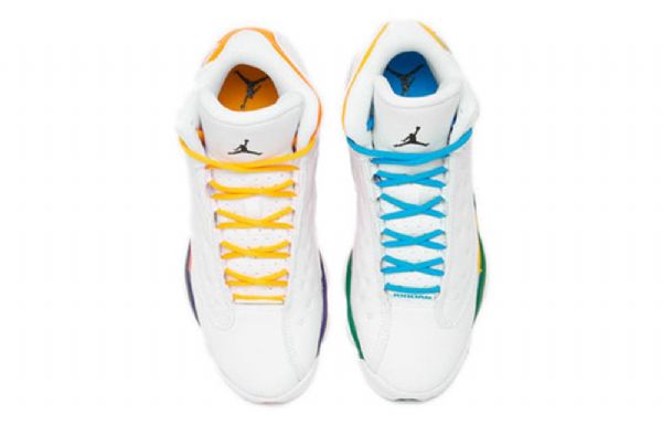 Nike Air Jordan 13 Retro Gs Koripallokengät Miehille Valkoinen