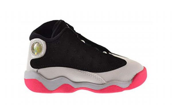 Nike Air Jordan 13 Retro Gt Koripallokengät Lapsille Musta Vaaleanpunainen