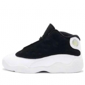 Nike Air Jordan 13 Retro Gt Koripallokengät Lapsille Mustavalkoinen