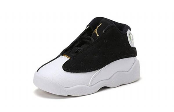 Nike Air Jordan 13 Retro Gt Koripallokengät Lapsille Mustavalkoinen