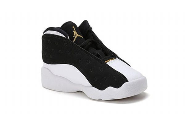 Nike Air Jordan 13 Retro Gt Koripallokengät Lapsille Mustavalkoinen