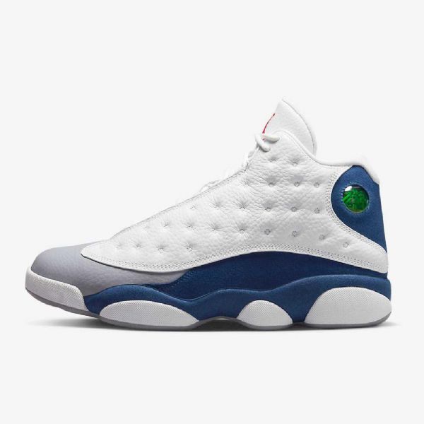 Nike Air Jordan 13 Retro-kengät Miehille Valkoinen Sininen Vaaleanharmaa Punainen