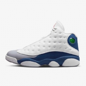Nike Air Jordan 13 Retro-kengät Miehille Valkoinen Sininen Vaaleanharmaa Punainen