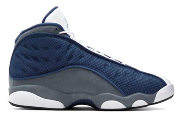 Nike Air Jordan 13 Retro Koripallokengät Miehille Laivastonharmaa Musta