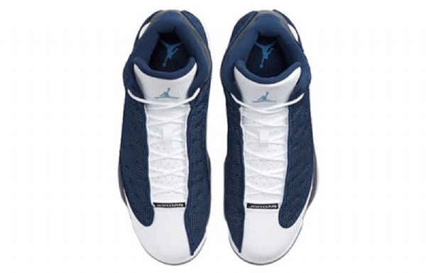 Nike Air Jordan 13 Retro Koripallokengät Miehille Laivastonharmaa Musta