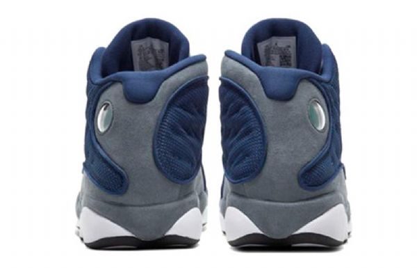 Nike Air Jordan 13 Retro Koripallokengät Miehille Laivastonharmaa Musta