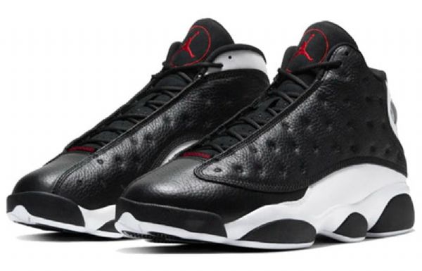 Nike Air Jordan 13 Retro Koripallokengät Miehille Mustavalkoinen
