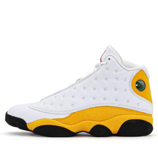 Nike Air Jordan 13 Retro Koripallokengät Miehille Valkoinen Keltainen