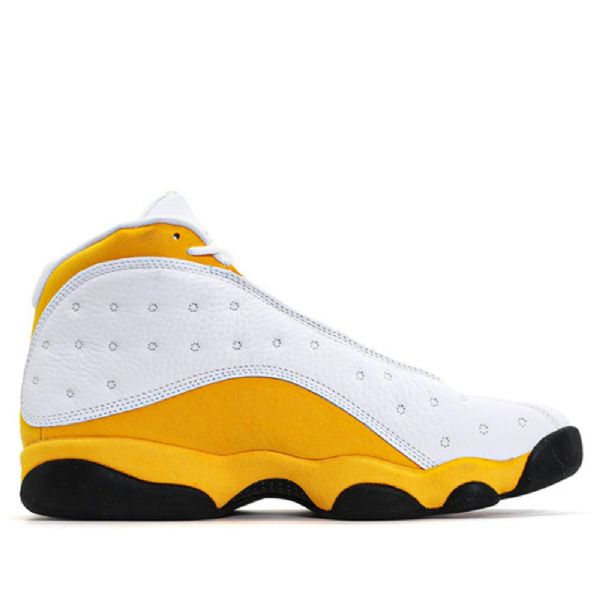 Nike Air Jordan 13 Retro Koripallokengät Miehille Valkoinen Keltainen