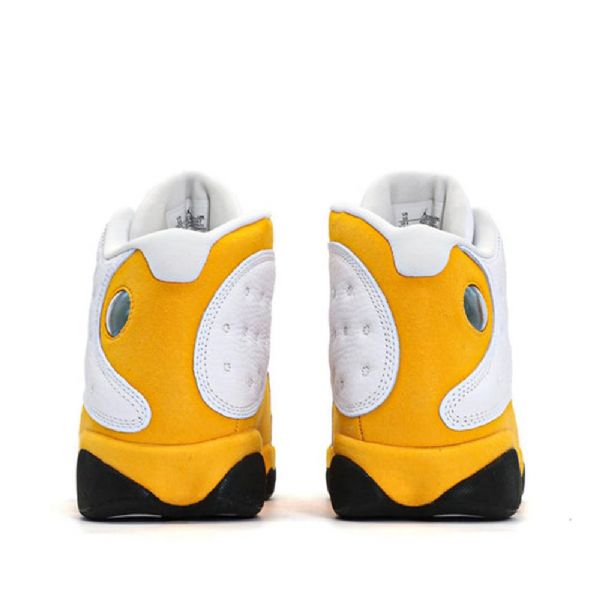 Nike Air Jordan 13 Retro Koripallokengät Miehille Valkoinen Keltainen