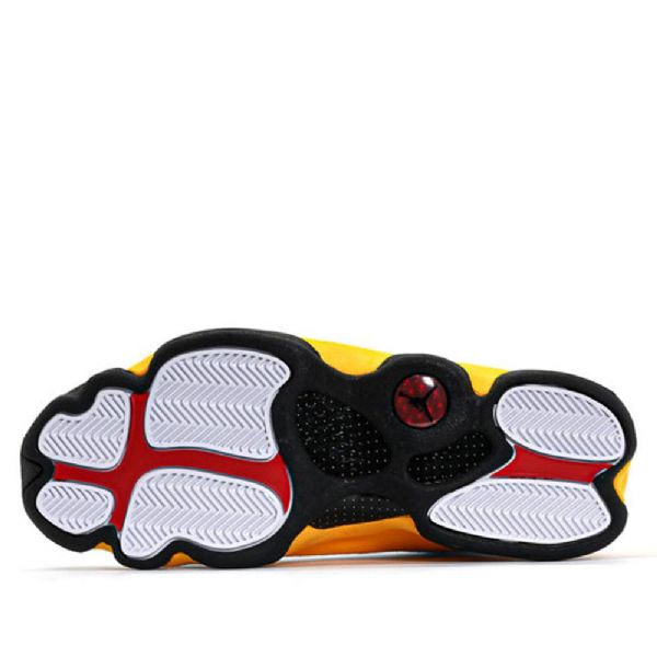 Nike Air Jordan 13 Retro Koripallokengät Miehille Valkoinen Keltainen