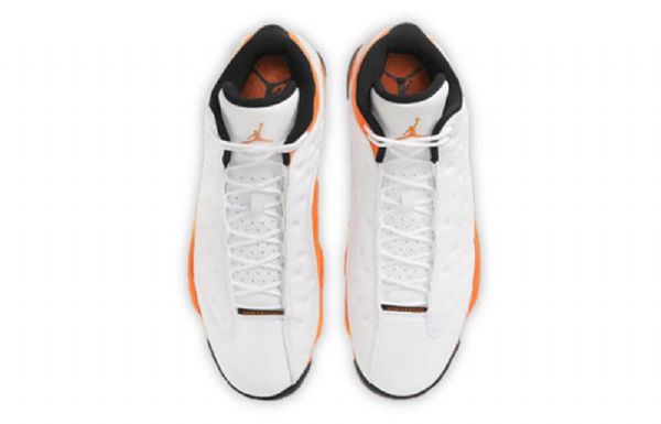 Nike Air Jordan 13 Retro Koripallokengät Miehille Valkooranssi