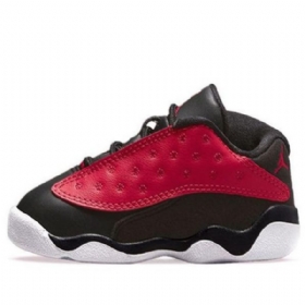 Nike Air Jordan 13 Retro Low Tops Td-kengät Lapsille Punainen Musta