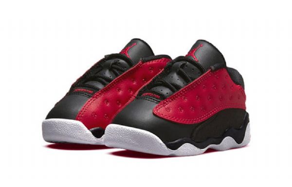 Nike Air Jordan 13 Retro Low Tops Td-kengät Lapsille Punainen Musta