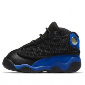 Nike Air Jordan 13 Retro Td Kengät Lapsille Musta Royal Sininen